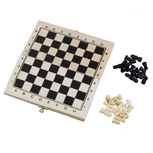 Scacchi scacchiera legno - scacchiera,