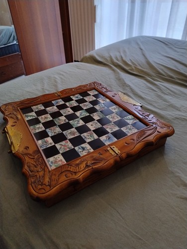 Set scacchi legno con - legno,
