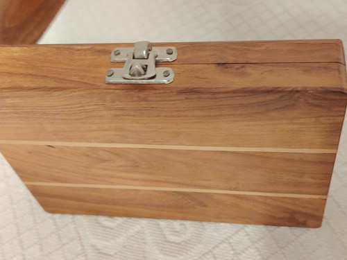 Scacchiera legno viaggio - scacchiera, in