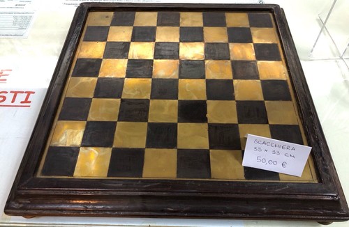 Scacchiera legno - scacchiera, in