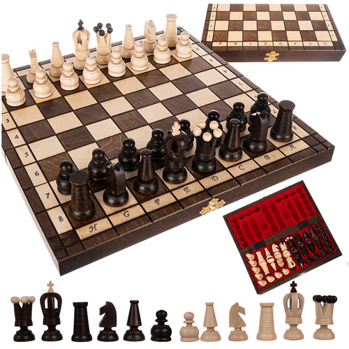 Scacchiera legno carpino - scacchiera,