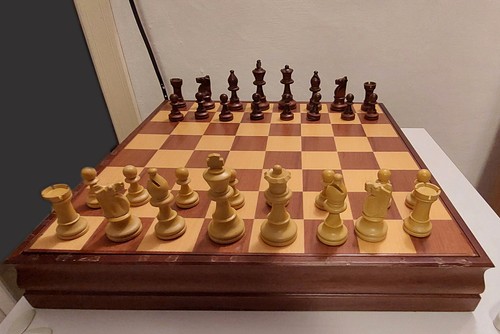 Scacchiera legno scacchi - in,