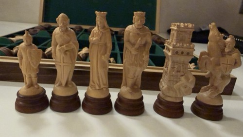 Set scacchi legno con - set, in