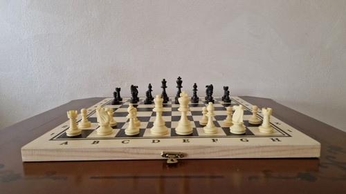 Scacchiera legno abete - abete, e