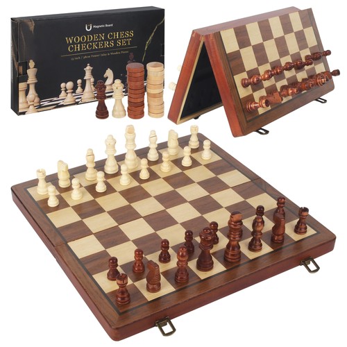 Scacchiera legno 39x39 cm - scacchiera,