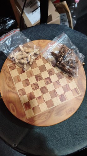 Set scacchi legno con - set,