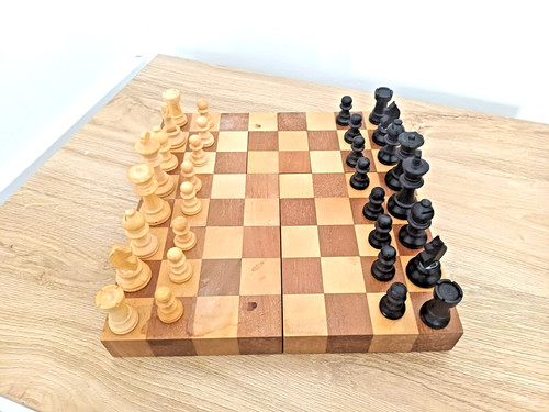 Scacchiera legno - scacchiera,