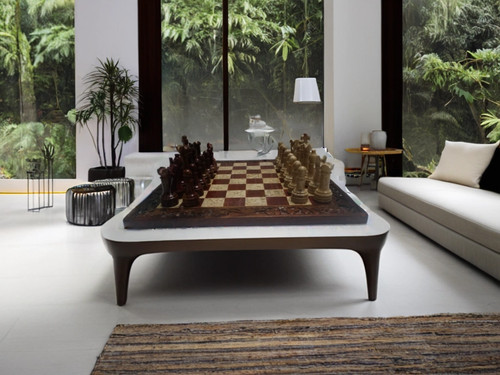 Elegante scacchiera bordo in - bordo,
