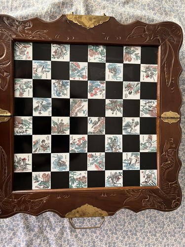 Scacchiera legno - scacchiera, in