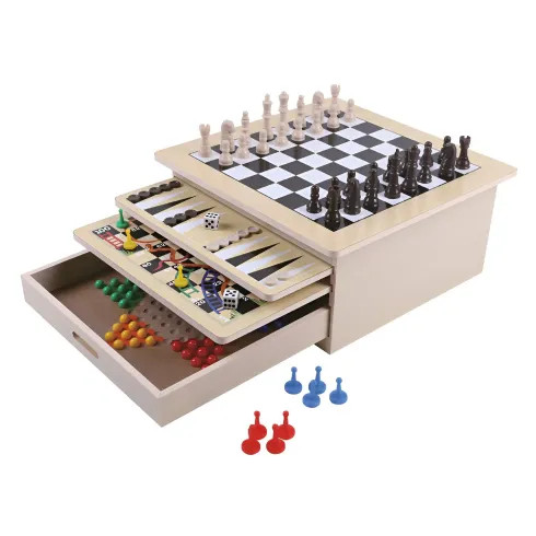 Scacchiera multigioco 1 - multigioco, in