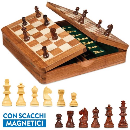 Scacchiera libro magnetica - scacchiera, a