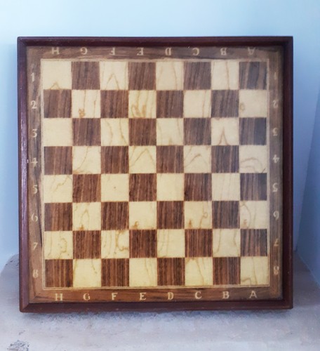 Scacchiera legno 30x30 - scacchiera, in