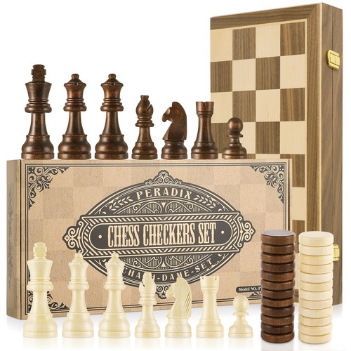Scacchiera legno magnetica - in,