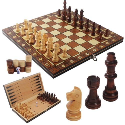 Scacchiera legno in 1 - in,