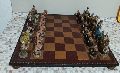 Set scacchi fantasy medievale