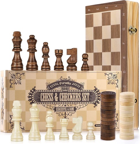 Scacchiera in legno - 1,