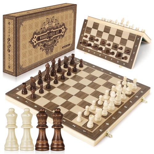 Set scacchiera legno - in,
