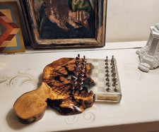 Set Scacchiera In Radica Di