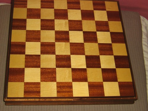 Scacchiera completa legno - completa,